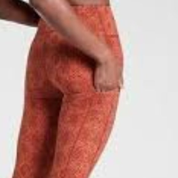 NWT ATHLETA Ultimate Stash Pocket Snake 7/8 Tights - Picture 3 of 10